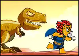 Lego Chima Peşimdeki Dinazor