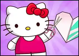 Hello Kitty Kağıt Katlama