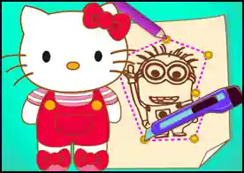 Hello Kitty Yüz Boyama