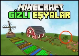 Minecraft Gizli Eşyalar