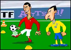 Ronaldo ile İbrahimovic