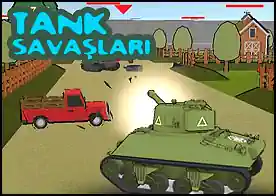Süper tankına atla savaş alanındaki tüm düşman tanklarını havaya uçur